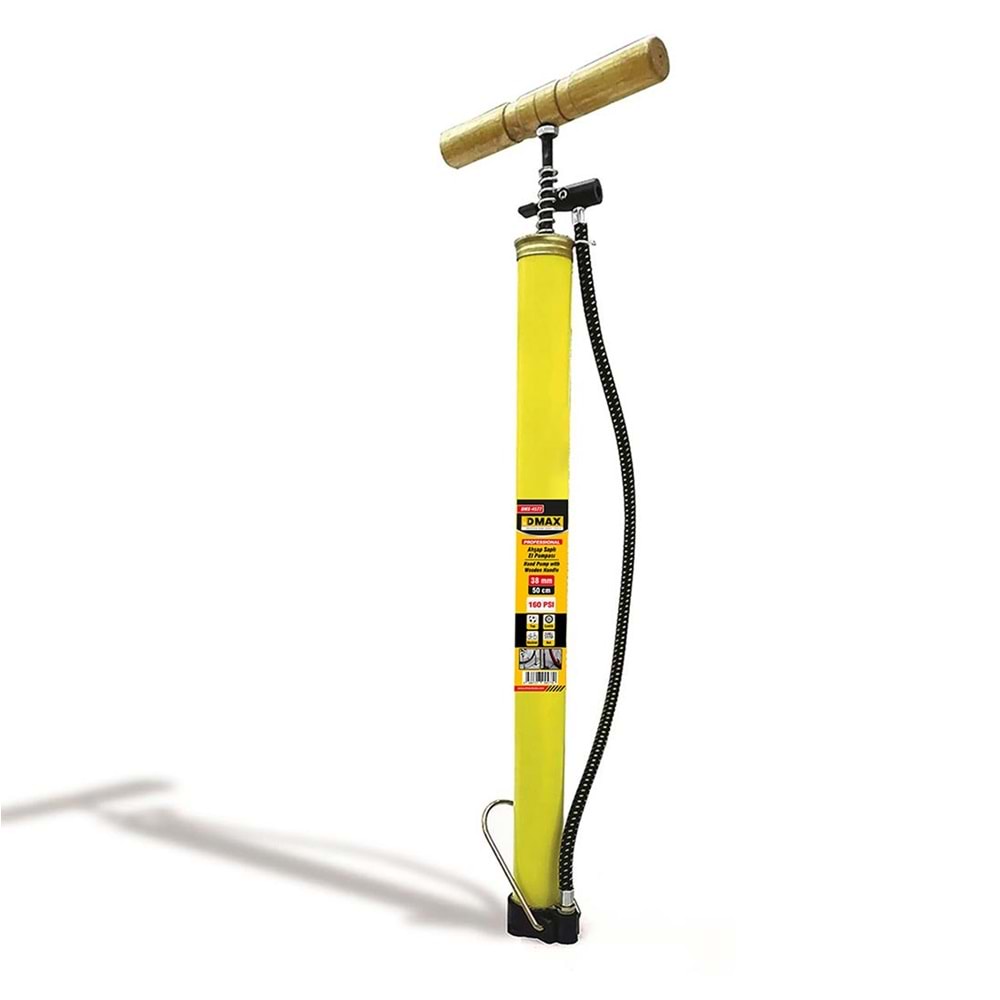 Pompa DMAX El Pompası Ahşap Saplı 38x50cm
