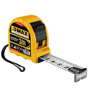 Dmax Profesyonel Şerit Metre 3*16 Mm Garantili Şerit Metre