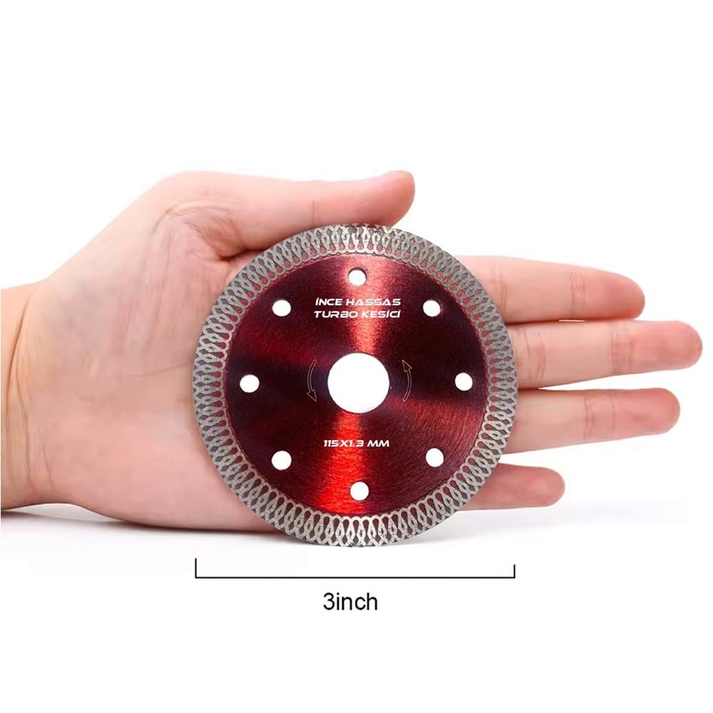 Mermer Kesici Fayans Kesici Ecole Hassas Kesici 115x1.3 MM