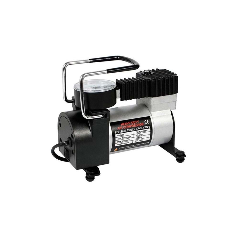 Hava Kompresörü Ecole Tek Piston 12 Volt Mini Hava Kompresörü Araç Hava Kompresörü