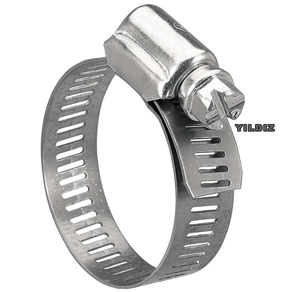 Metal Kelepçe Emka 8 Mm 13-19 Metal Hortum Kelepçesi