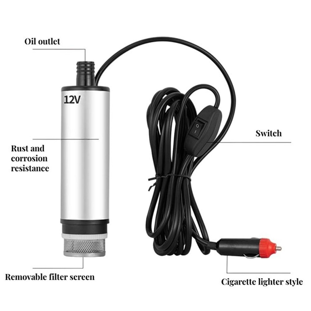 Mazot Pompası Emka Mini 12V 38 Mm Akaryakıt Pompası