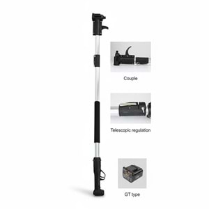 Teleskopik Uzatma Çubuğu 2 m 2 Kademeli Budama Makası Uyumlu