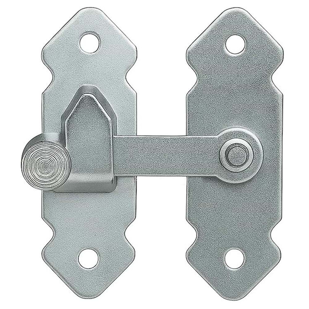 Ferforje Fransız Kilidi Saten Bahçe Kapısı Mandalı Eskitme Saten Kapı - Sandık - Kapak Mandalı Tırka