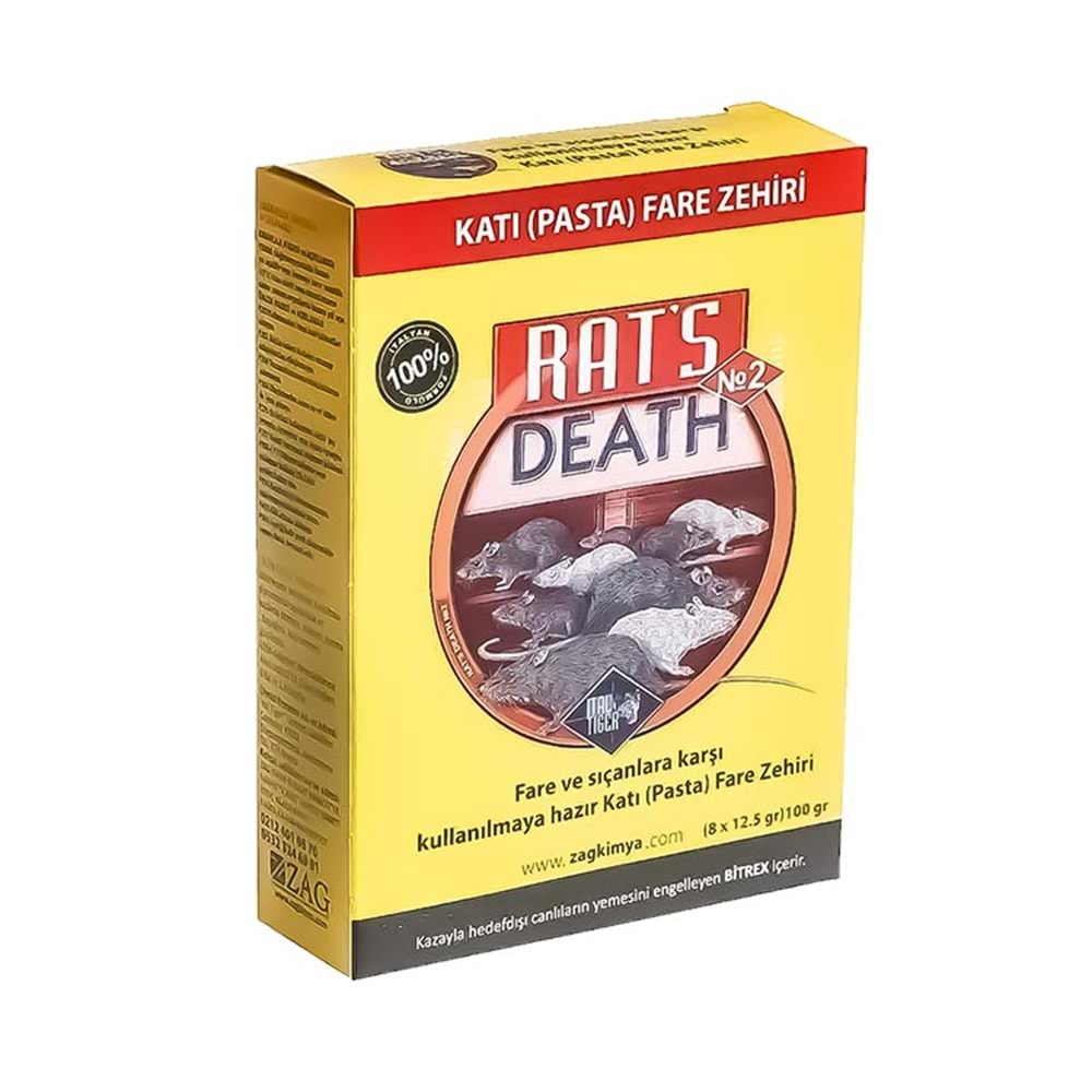 Fare Pastası Rat’s Death Katı Fare Pastası 100 Gr