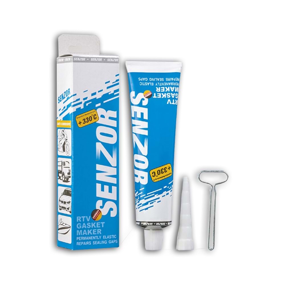 Sıvı Conta Senzor Yüksek Isıya Dayanıklı Silikon 85 Ml Ghaffari