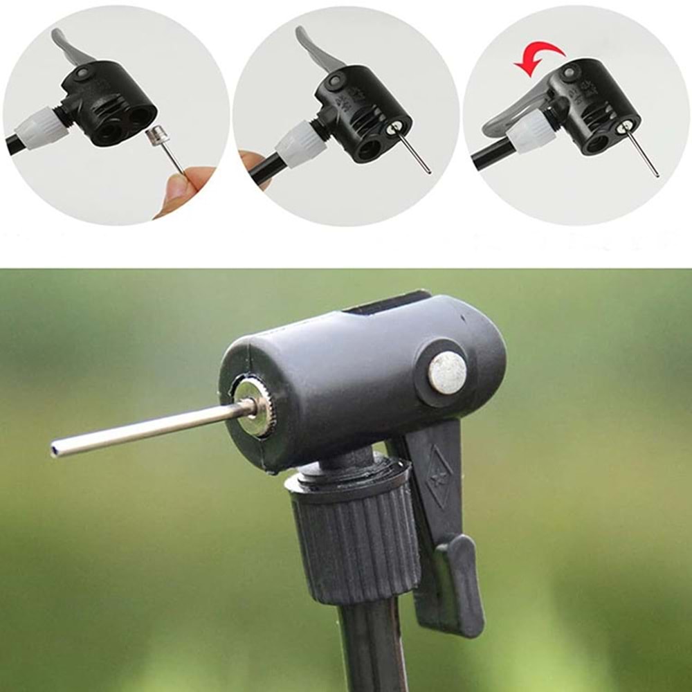 Sibop Seti Pompa Şişirme Uçları 6’lı Sibop Seti