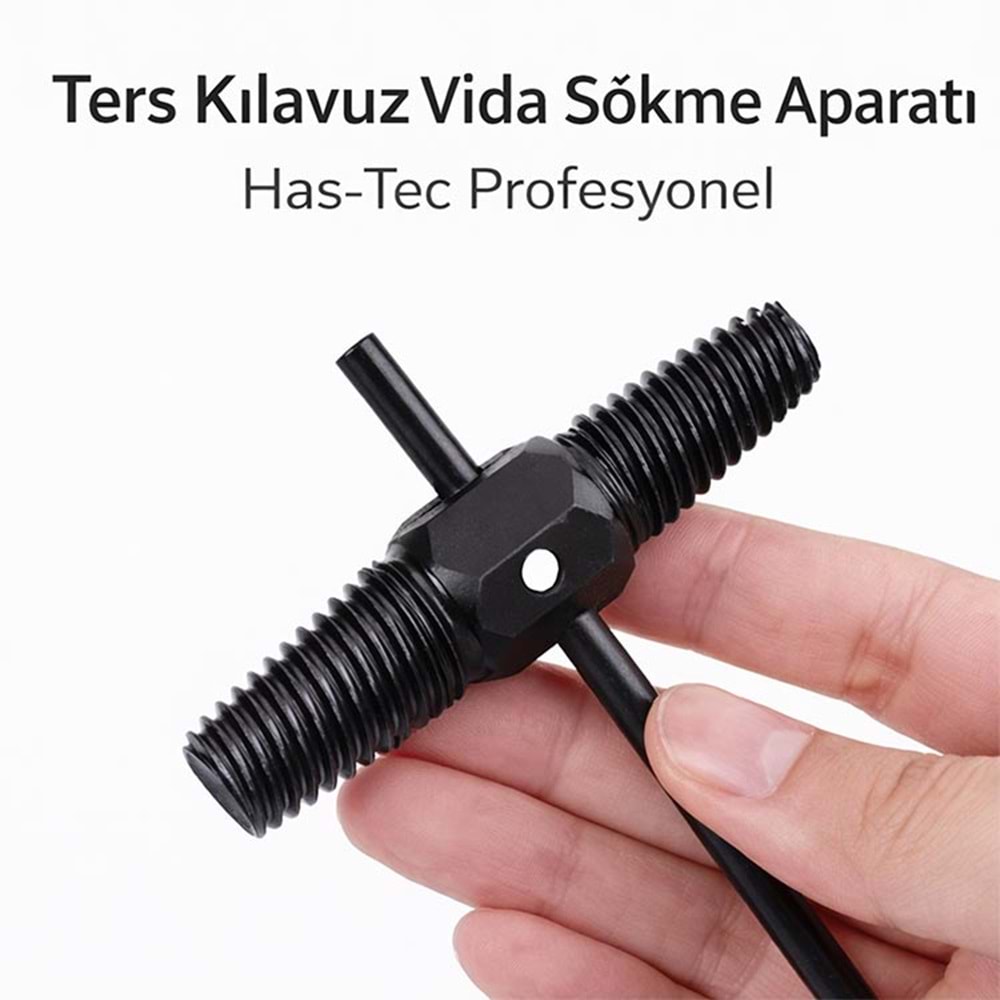 Ters Kılavuz Vida Sökme Aparatı Has-Tec Profesyonel