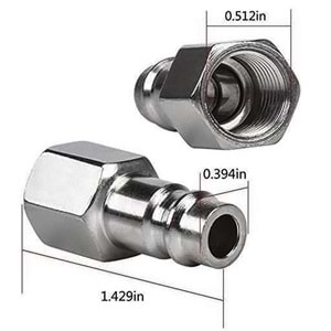 Hava Jakı Ucu Somunlu takım