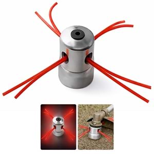 Misinalı Örümcek Başlık Alüminyum Mantar Tırpan Aparatı