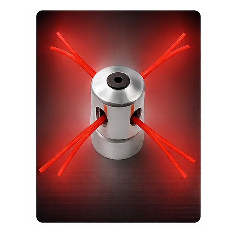 Misinalı Örümcek Başlık Alüminyum Mantar Tırpan Aparatı