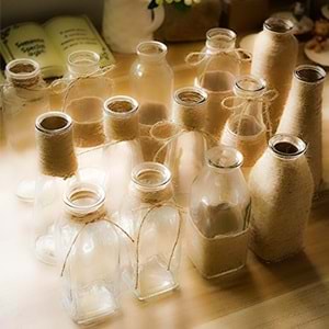 Jüt İpi Hasır ipi Kırnap İpi Kalın 400 Gr. 145,2 Metre 2,3 Mm Kendir İpi Keten İpi Süsleme Hobi El İşi Jüt ip Hasır İp