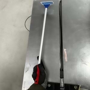 Kazıma Bıçağı Uzun Profesyonel Alüminyum Saplı Cam Kazıma 66 Cm