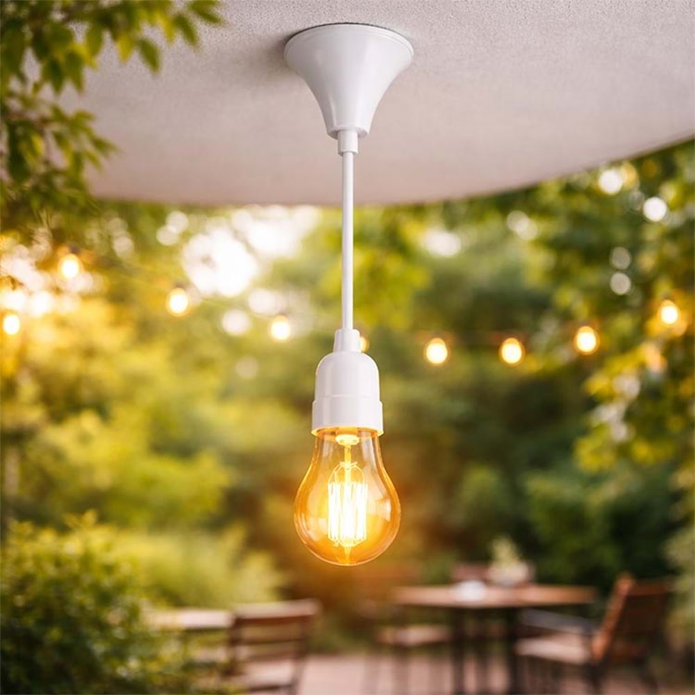 Plastik Tij Duy Hazır Askı Tij Takımı 24 Cm Tavan Askı