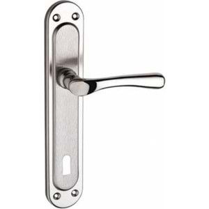 Kapı Kolu Kumru Nikel Saten Oda Kolu