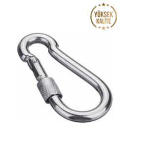 Metal Kanca Karabina Vidalı 10 Mm