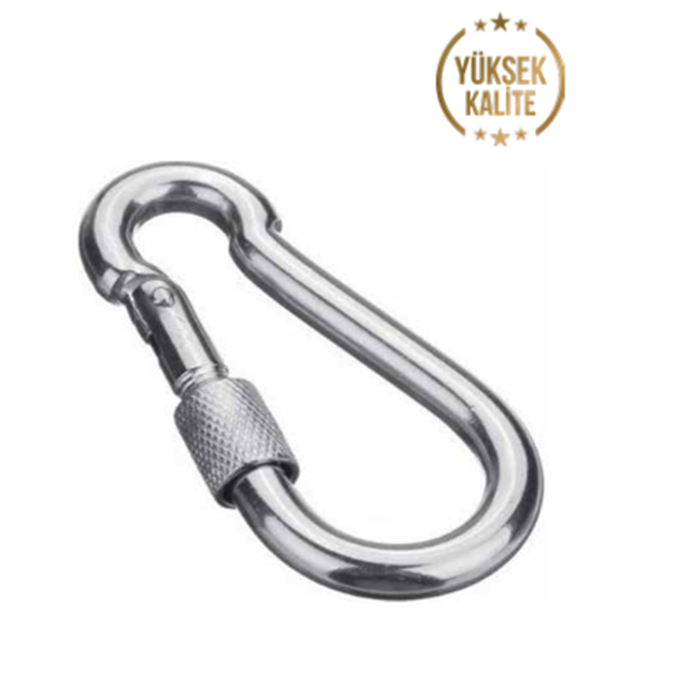 Metal Kanca Karabina Vidalı 12 Mm