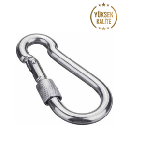 Metal Kanca Karabina Vidalı 12 Mm