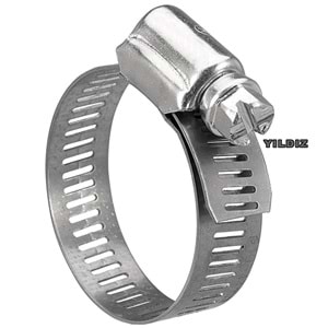 Metal Kelepçe 8 Mm 32-50 Metal Hortum Kelepçesi Kp-2058