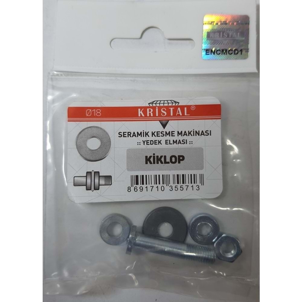 Seramik Kesme Makinası Yedek Elması Kiklop Kristal