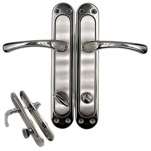 Kapı Kolu WC Kumru Nikel Saten Wc Kapı Kolu