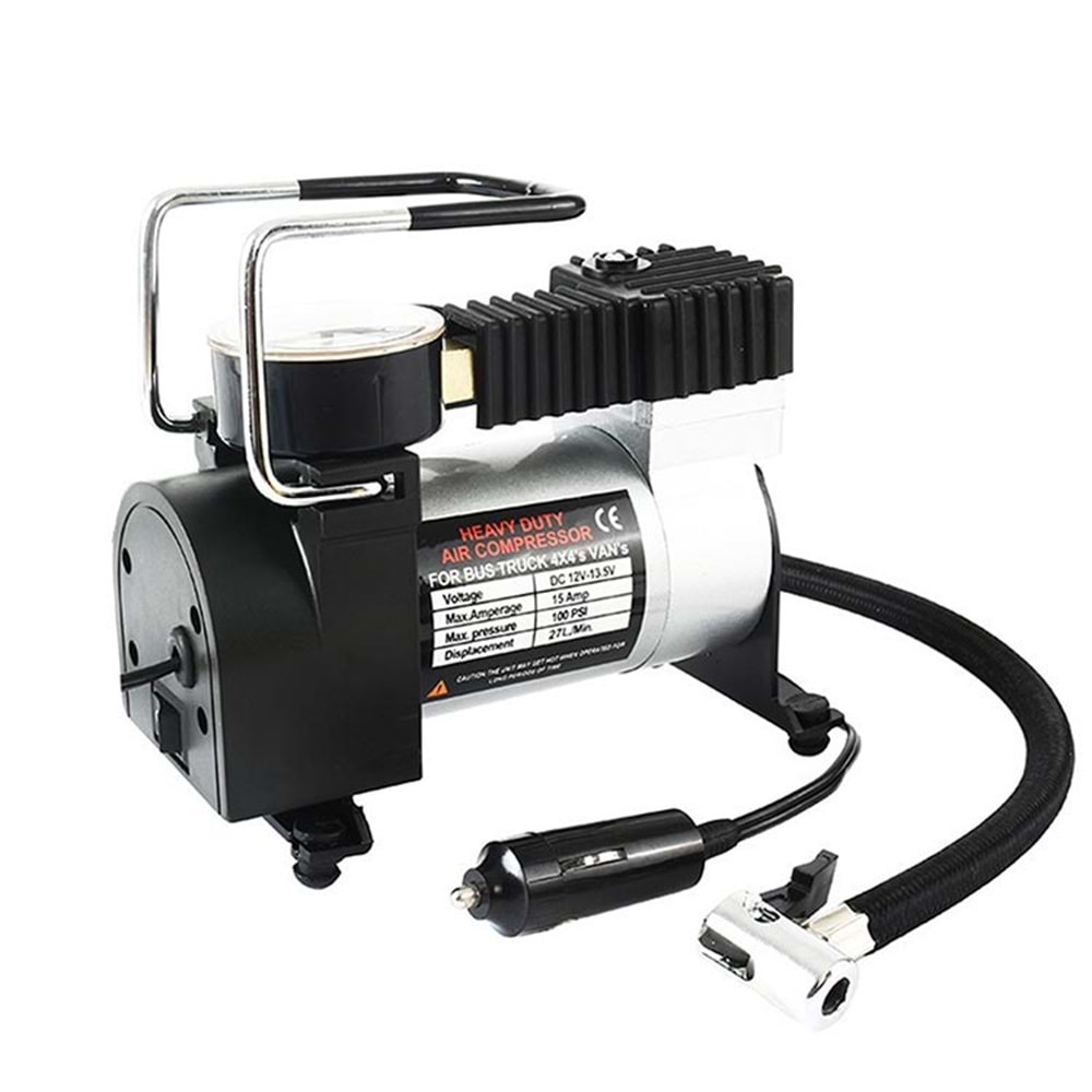 Hava Kompresörü Sentinel 12V Metal Gövdeli Hava Kompresörü - 150 PSI LR 434