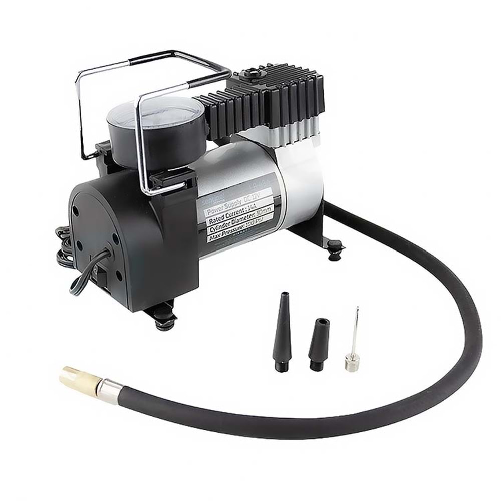 Hava Kompresörü Sentinel 12V Metal Gövdeli Hava Kompresörü - 150 PSI LR 434