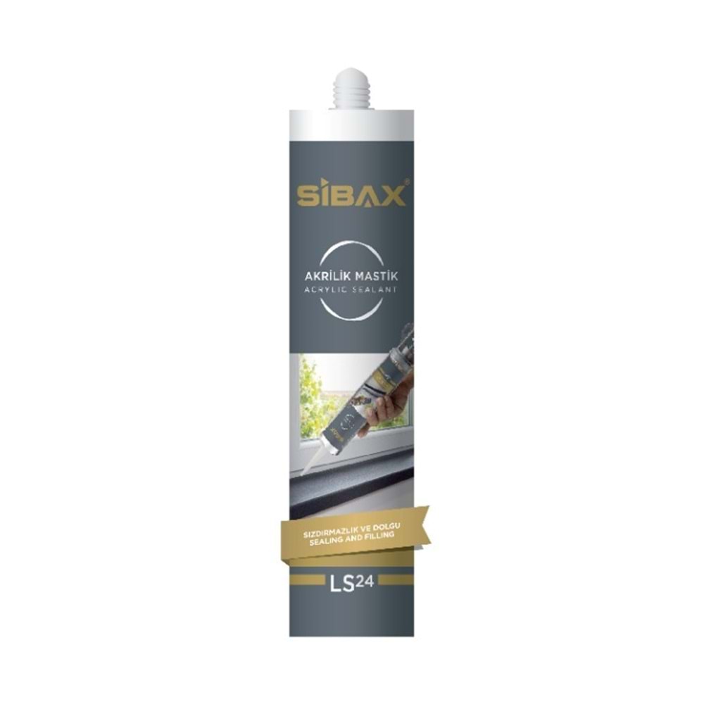 Mastik Sibax Akrilik Mastik 450gr Beyaz Koli: 30 Ad