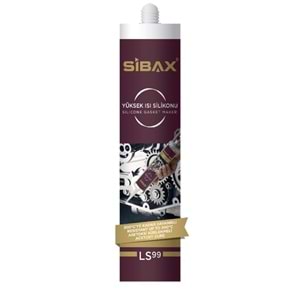 Sıvı Conta Sibax 280 Ml Kırmızı Ls99 Asetoksi 300c Yüksek Isı Silikonu
