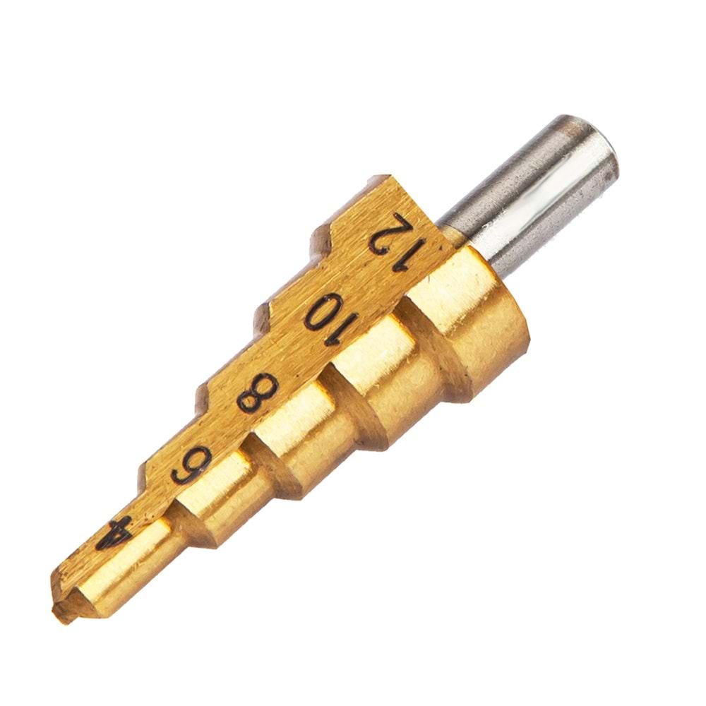 Matkap Ucu Kademeli Matkap Ucu 4-12 Meşem