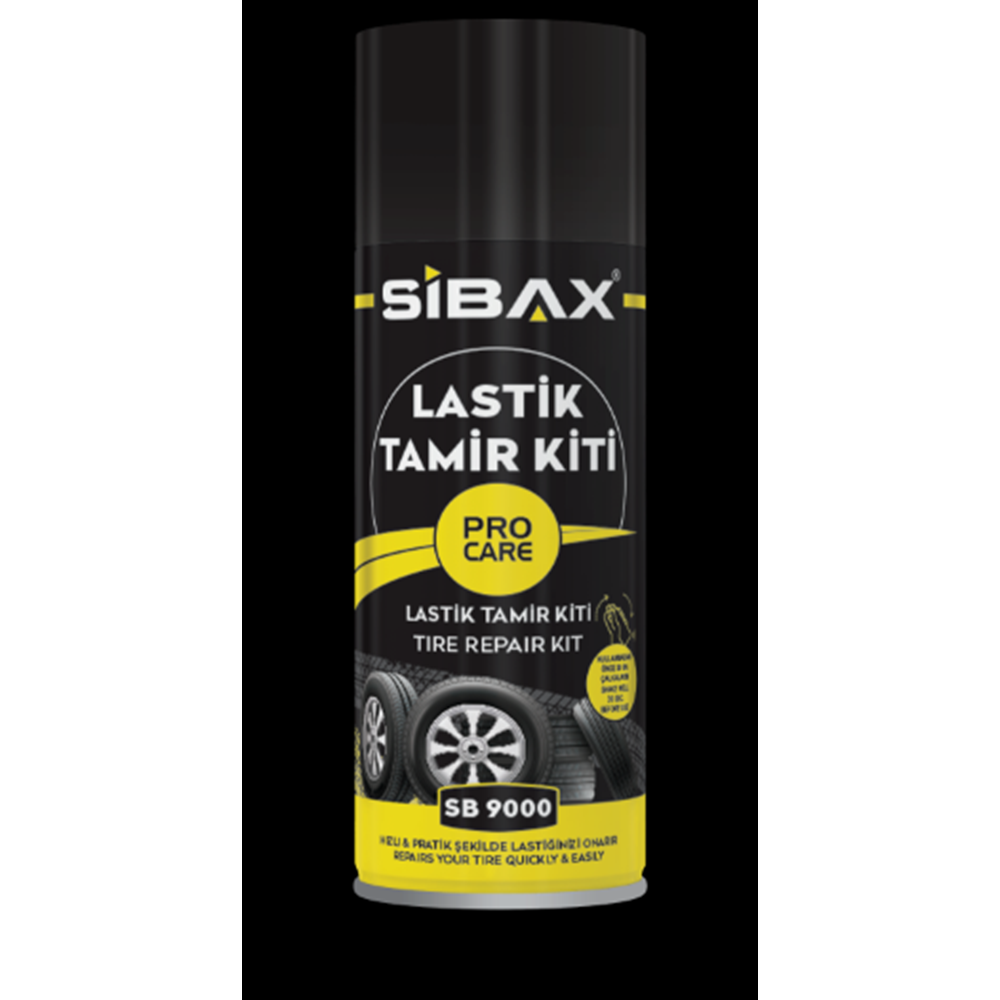 SB9000 Sibax LASTİK TAMİR KİTİ 400ML