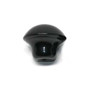 Mantar Düğme PK100 Mobilya Mutfak Çekmece Dolap Kulpu Kapak Kulpu Siyah