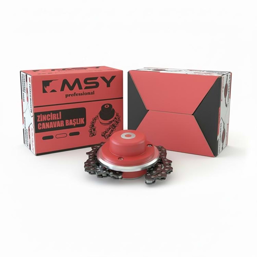 Zincirli Canavar Başlık Tırpan Uyumlu Ot Kesme Aparatı