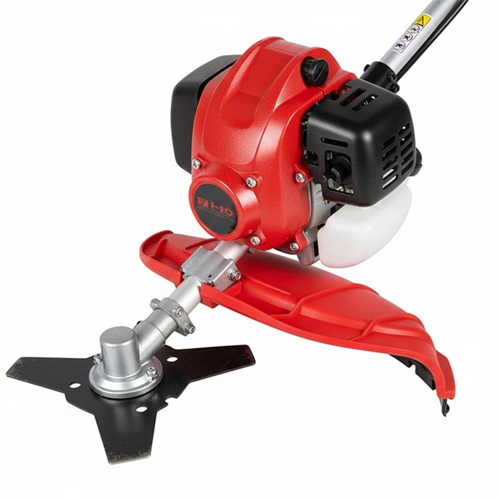 Benzinli Yan Tırpan 2.0 HP 51.7 cc İki Zamanlı Çim Biçme Motoru