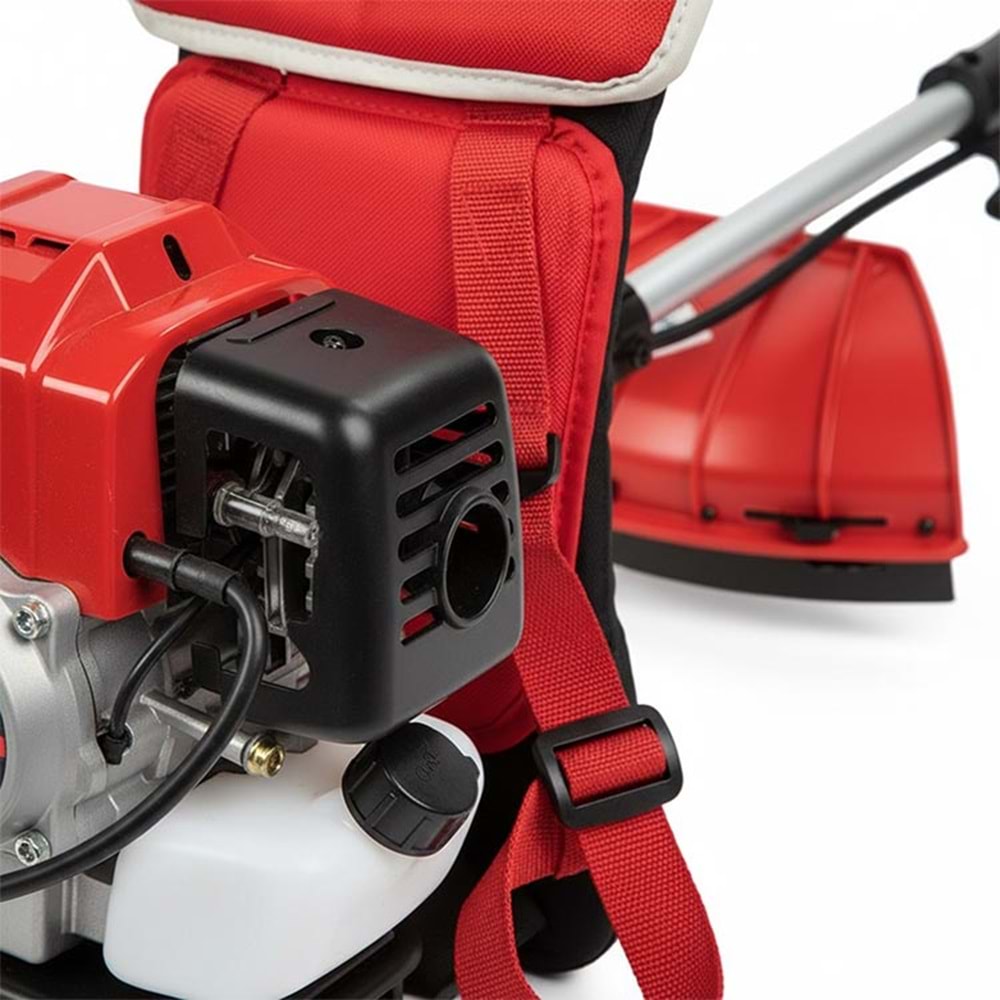 Benzinli Sırt Tırpan 51.7 cc 2 HP İki Zamanlı Çim Biçme Motoru