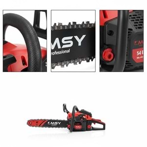 Benzinli Ağaç Motoru Premium 3.8 HP 55.7 cc 18 İnç Dal Kesme