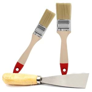Fırça Set Spatulalı 3 Parça (240) 10148