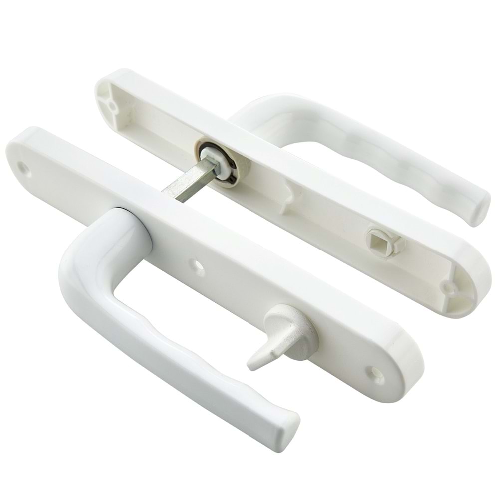 Kapı Kolu PVC Banyo Wc Plastik Kapı Kolu PVC