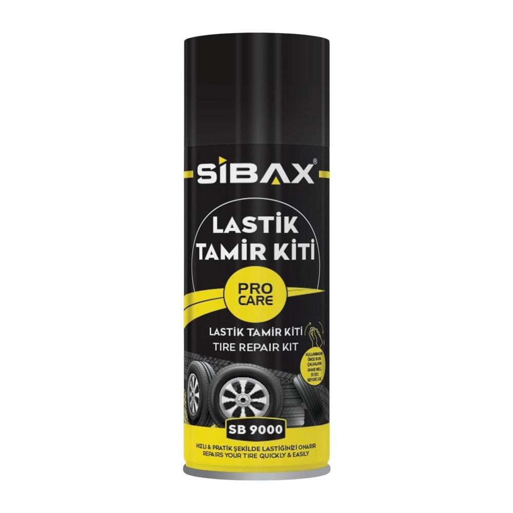 Sibax SB9000 Lastik Tamir Kiti ve Yamalar 400 ML