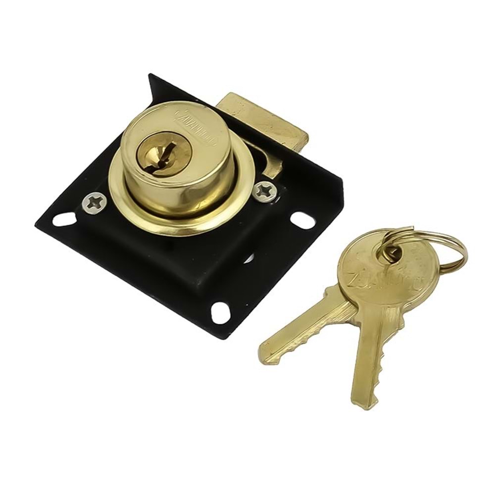 Çekmece Kilidi Kare Solid Profesyonel Yeni Nesil Kare Çekmece Kilidi