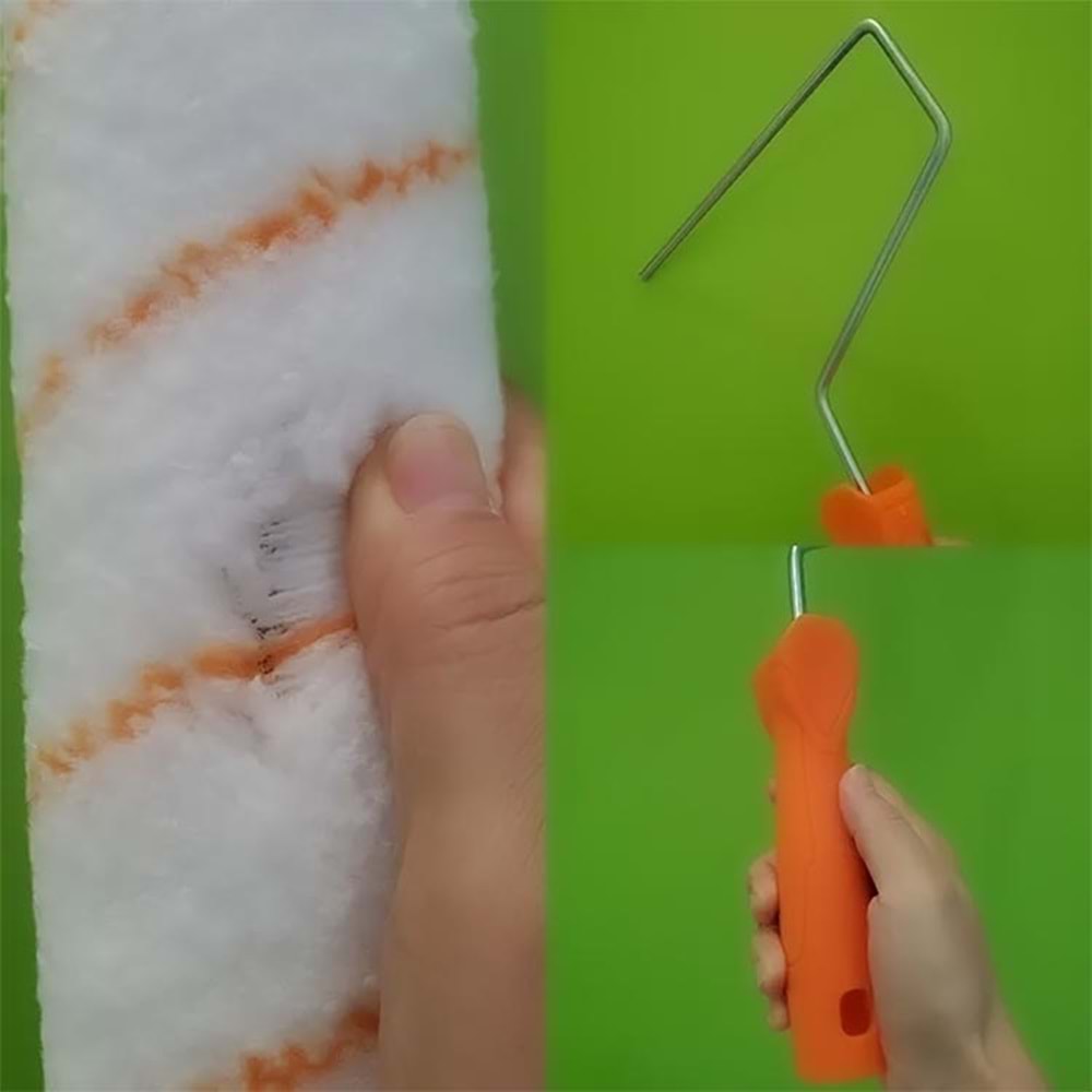 Rulo Boya Rulosu 25 Cm İzmir Fırça Extra Saten Boya Rulosu İç ve Dış Boya Rulosu
