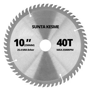 Sunta Kesme Elmaslı Ecole 250x40Tx25.4 MM Ahşap ve Ağaç Kesme Testeresi