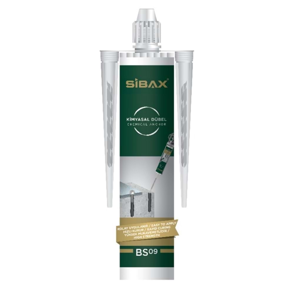 BS09 Sibax KİMYASAL DÜBEL 300 ML