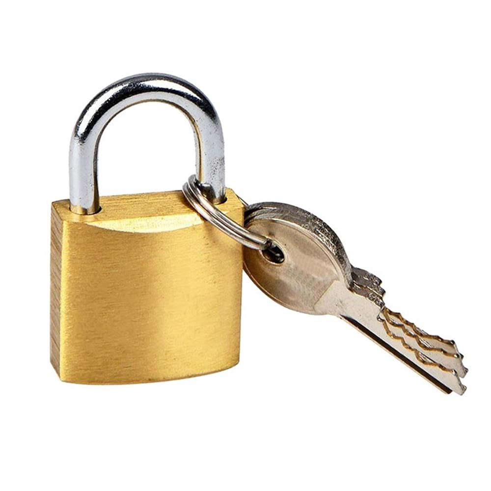 Asma Kilit Trimax Sarı 75 Mm Asma Kilit