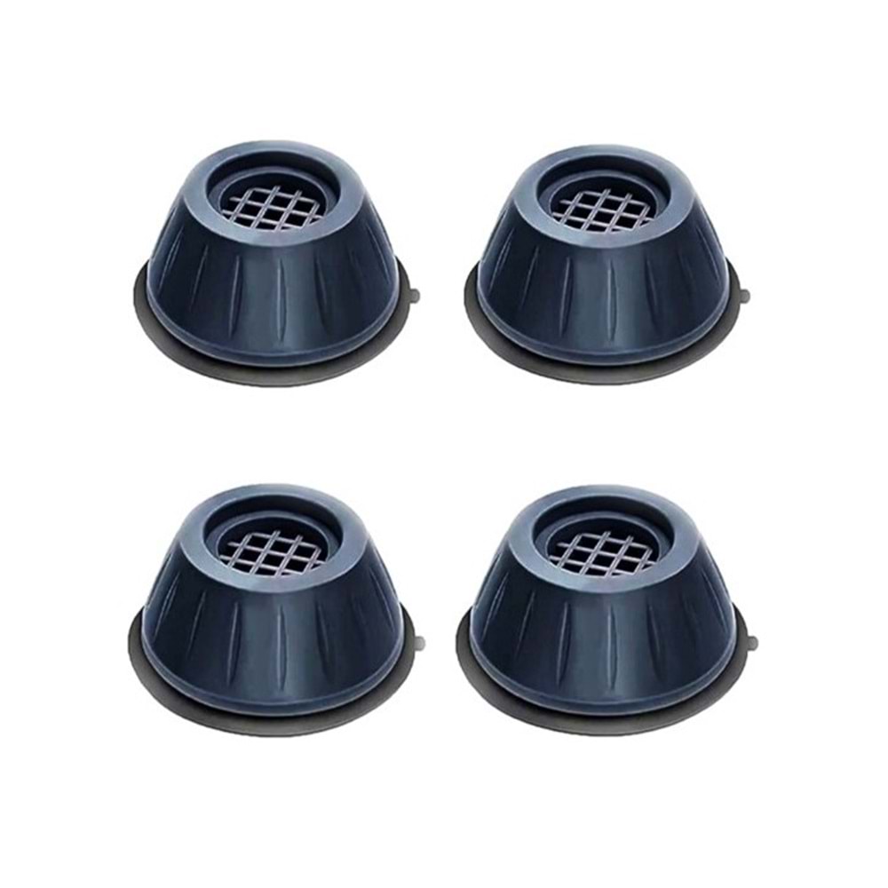 Titreşim Önleyici Ayak Siyah 4 Lü Set