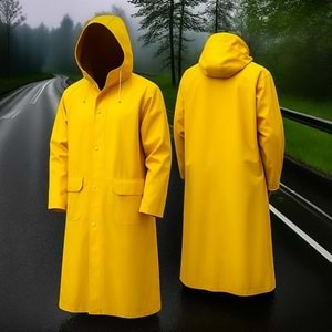 Yağmurluk Kapüşonlu Lüks Plus Proline Kaliteli Yağmurluk